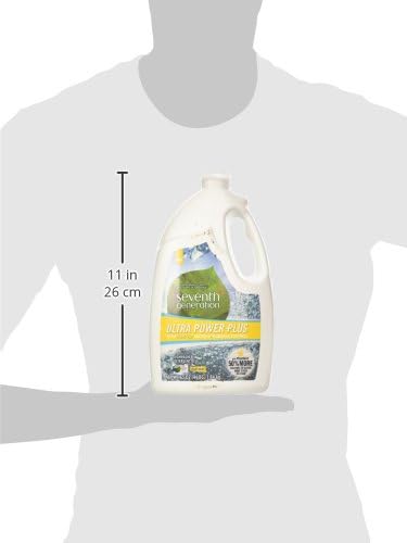 Seventh Generation Ultra Power Plus Auto Dish Gel, Fresh Citrus Scent, 65 Ounce