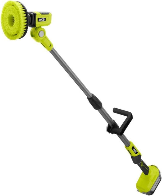RYOBI ONEAND 18V Cordless TELESCOPING Power Scrubber Tool ONLY P4500