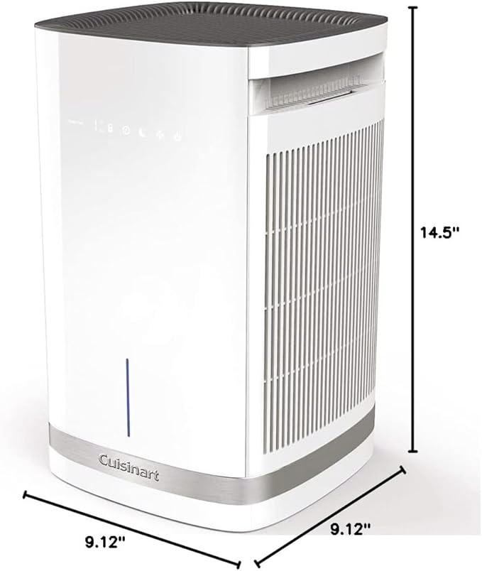 Cuisinart Air Purifier for Countertop/Medium Room, H13 HEPA Filter, CAP-500