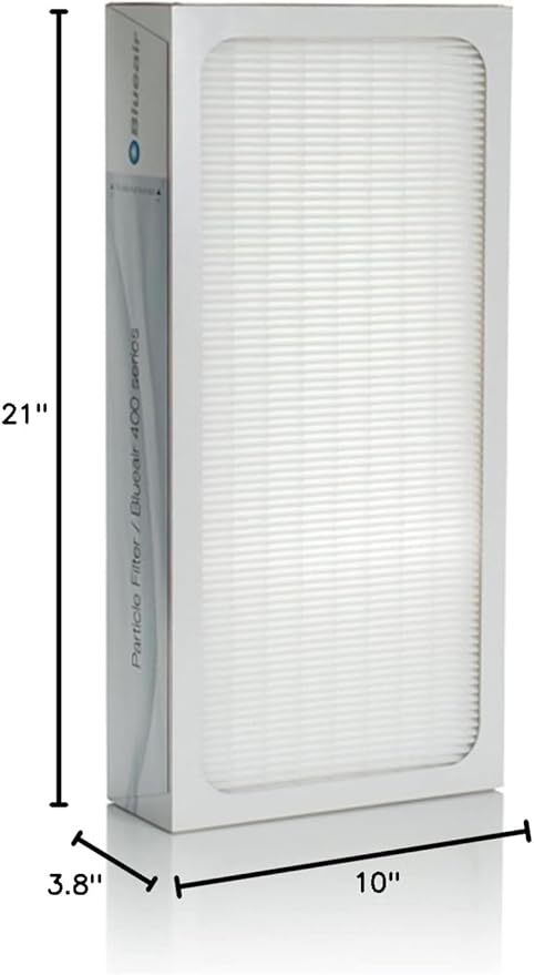 BLUEAIR Classic 400 Series Genuine Particle Replacement Filter; fits Classic 480i, 402, 403, 405, 410, 450E, 455EB