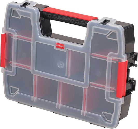 CRAFTSMAN Small Storage Organizer, 10 Compartment, Plastic (CMST14021) (Pack of 2)