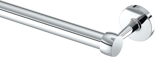 Gatco 5210 Gibson Towel Bar | Retro Modern Wall-Mounted Bathroom Towel Bar | Stylish Decorative Hardware, Heavy Duty Metal, EZ Ancor Mounting | Chrome Finish