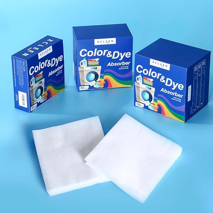 Color Dye Trapping for Laundry 180 Count, Fragrance Free Dye Catcher Laundry Sheets, Prevent Clothes from Smearing, Color trapping Sheets for Home Apartment or School