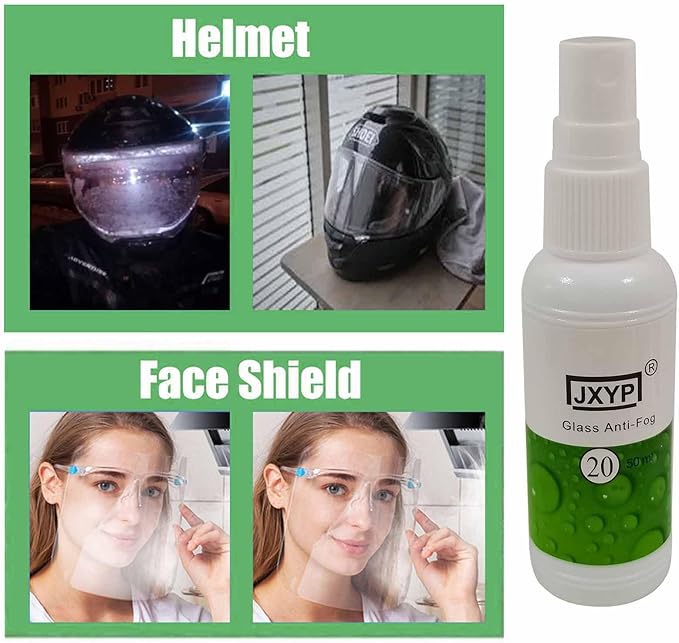 Glass Cleaner | Anti Fog | Auto Window Defogger | Windshield Against Fog | Lasting Effect Defoamer for Glasses, VR Headphones, Ski Glasses, Mirror, Window, Windshield