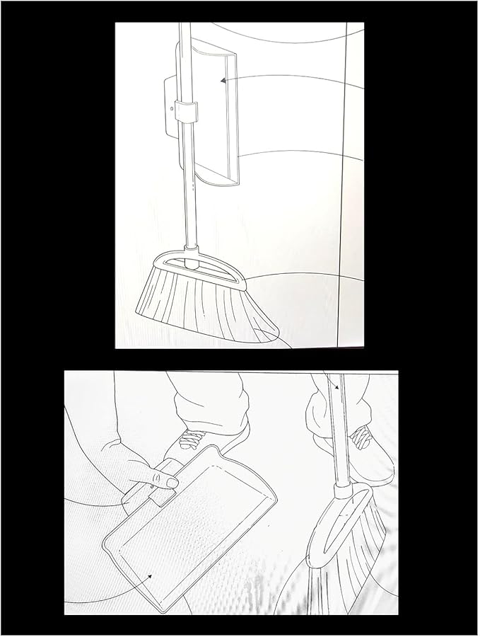 Dustpan is a Minimalist Dustpan, Designed with a Narrow Tray for Daily Lightweight Clean-up Chores. No More Misplaced Dustpans. Lightweight, Durable Made in The USA