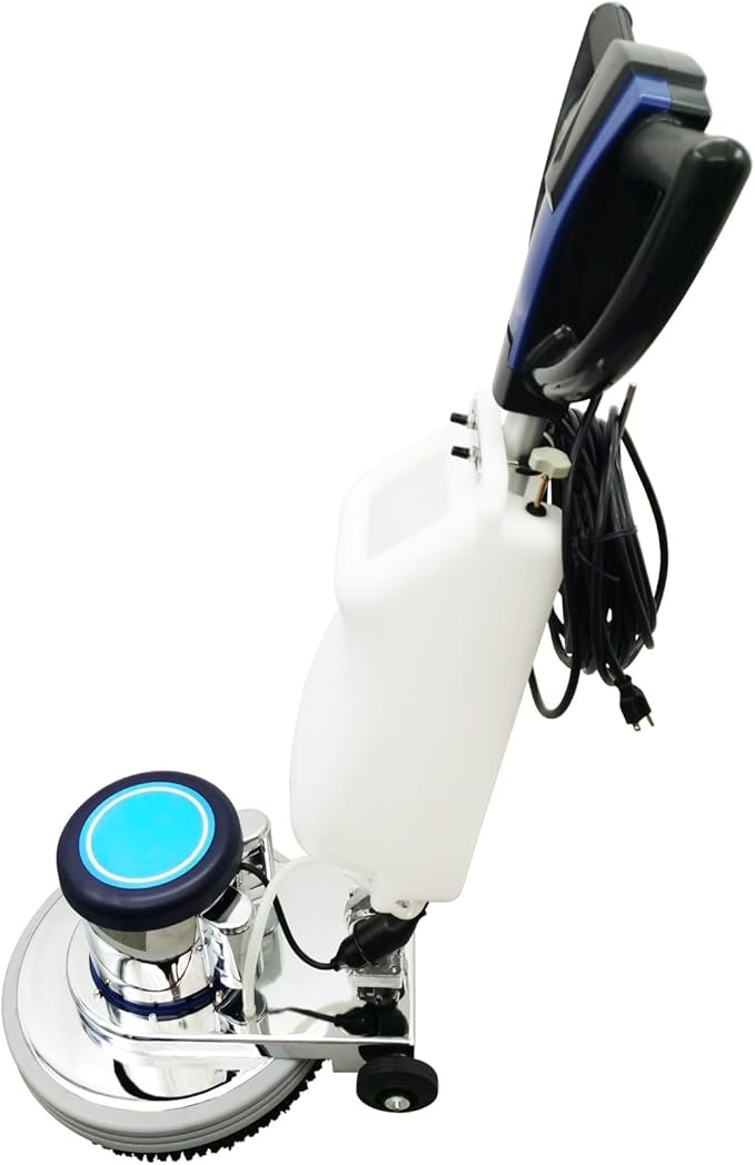 110V Floor Polishing Machine, Commercial and Industrial Floor Buffer, 18" Heavy Duty Multi-functional Carpet Scrubber