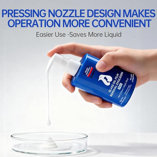 Glodway Glass,Mirror and Window Cleaner for Auto and Home Cleans,Streak-Free,Ammonia-Free,Tint-Safe,4.58 OZ