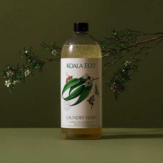 Koala Eco Laundry Wash - with Australian Lemon Scented Eucalyptus & Rosemary Essential Oil - 33.8oz
