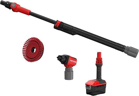 CRAFTSMAN V20 Cordless 2-in-1 Power Scrubber, Multi-Purpose, Bare Tool Only (CMCPS520B)
