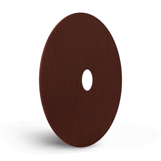 Americo EcoPrep Chemical-Free Floor Finish Remover Pad, 20", Machine Floor Pads for Stripping or Deep Scrubbing, 10 Pads/Case, Maroon