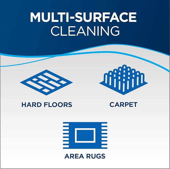 Bissell Easy Sweep Compact Carpet & Floor Sweeper, 2484A, Teal