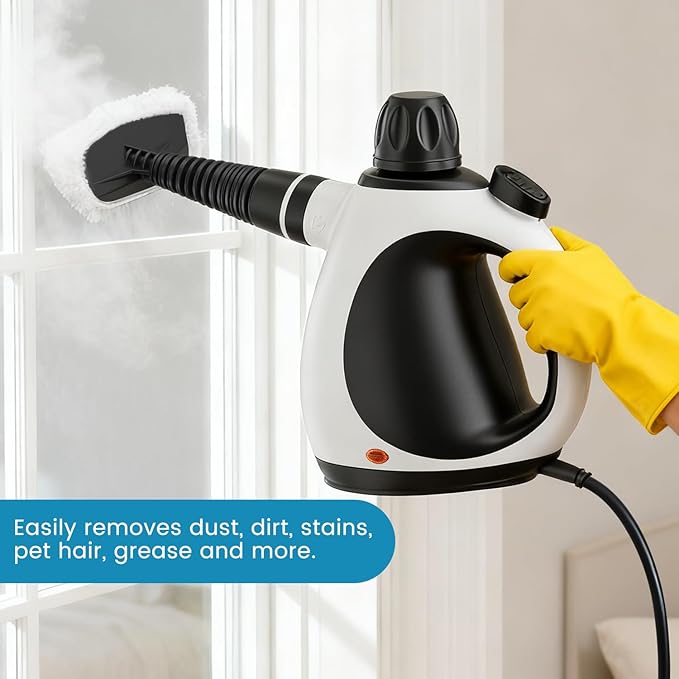 Universal Microfiber Cloths for Handheld Steam Cleaner Attachments,Steamer Accessories Washable Rags,10 Pack