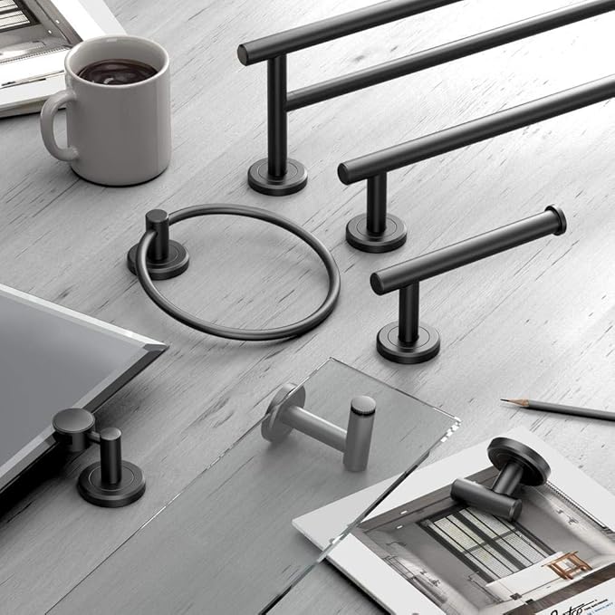 Gatco 4240AMX Latitude II, Towel Bar, 30”, Matte Black