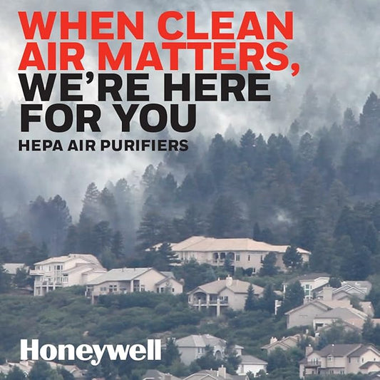 Honeywell Genuine HEPA Air Purifier Filter G, 2-Pack, Airborne Allergen Air Filter Targets Smoke, Pollen, Pet Dander, and Dust