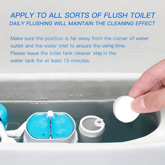 KIISIISO Toilet Bowl Cleaners 26 PACK, Automatic Toilet Bowl Cleaner Tablets for Deodorizing & Descaling, Long-Lasting Cleaning Tablets for Toilet Tank Against Tough Stains