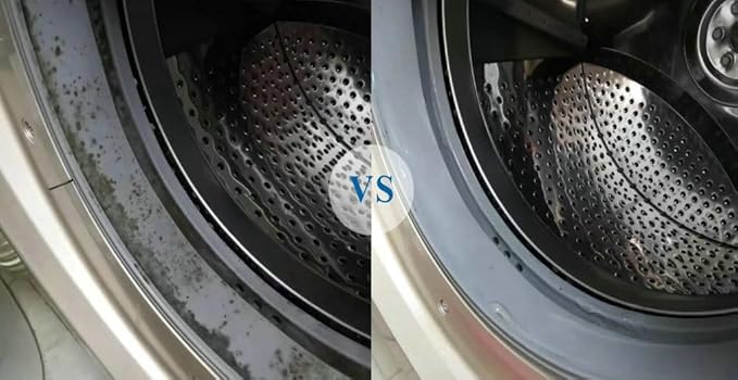 Household Mold Stain Remover Gel,Grout Cleaner Best for Home Kitchen Sink, Bathroom Shower,Front Load Washing Machine, Refrigerator Strips, Silicone Caulk,Sink Sealant(2Pack)