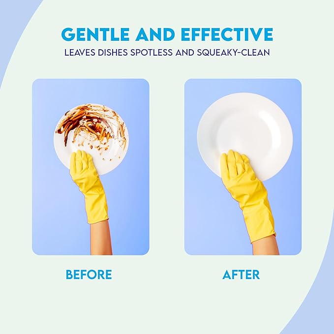 Dishwasher Powder Detergent with Phosphate(Pack of 2). The Best Dishwasher Detergent for Spotless Dishes in Hard Water! ALL-IN-ONE (Soak, Wash & Rinse),(7.5 lbs.)