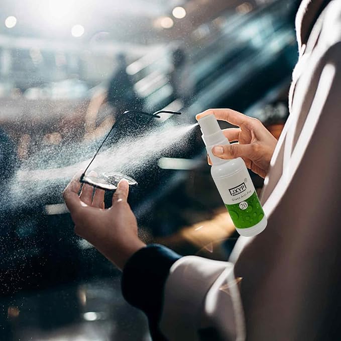 Glass Cleaner | Anti Fog | Auto Window Defogger | Windshield Against Fog | Lasting Effect Defoamer for Glasses, VR Headphones, Ski Glasses, Mirror, Window, Windshield