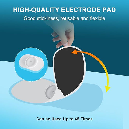 Cutaneous Electrode Pads 10PCS for U8PRO, Replacement Pads Compatible with U8PRO (10 Pieces), Reuse Up to 45Times