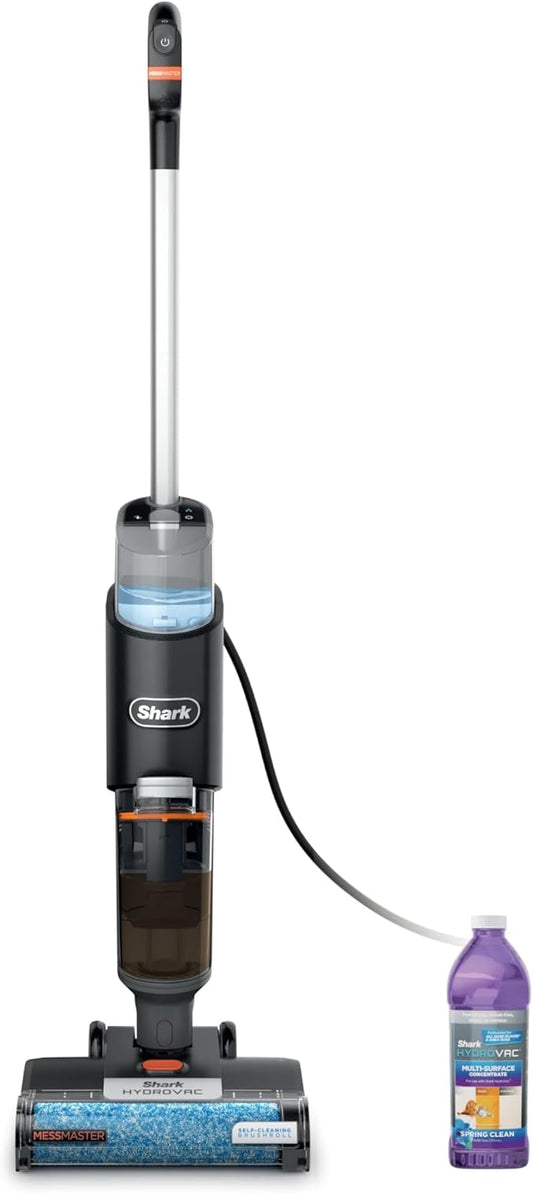 SHARK WD160 HydroVac MessMaster XL 3-in-1 Vacuum, Mop & Self-Cleaning System for Multi-Surface Cleaning, Perfect Hardwood, Tile, Marble, Area Rug (RENEWED)