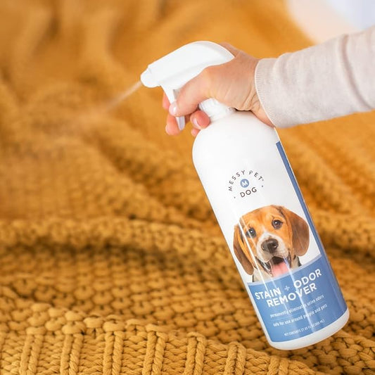 Dog Stain and Odor Remover – Carpet Stain Remover and Pet Odor Eliminator, Safe for Dogs & Puppies - 27.05 fl oz