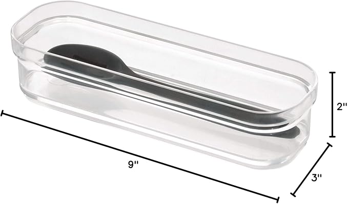 iDesign Crisp Drawer Organizer, Clear