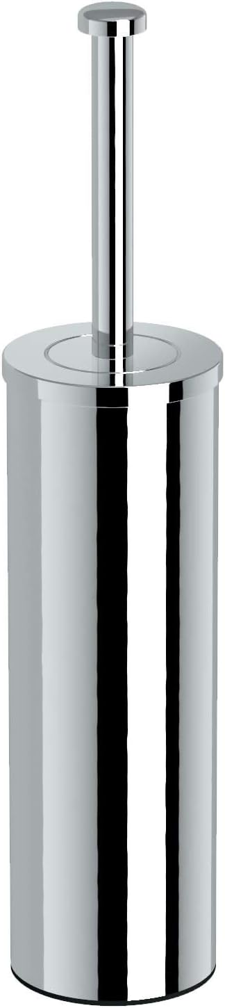 Gatco 1482 Latitude II Slender Toilet Brush Holder, Satin Nickel