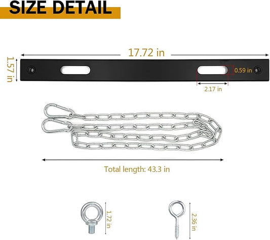 Dehumidifier Hanging Kit, Dehumidifier Joist Hanging Kit for Crawl Space and Basement Dehumidifiers, Easy Way to Raise and Lower dehumidifier, Helps reduce noise and vibration of the unit