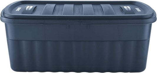 Rubbermaid 50 Gallon Roughneck️ Storage Tote Durable, Reusable, Plastic Storage Bin