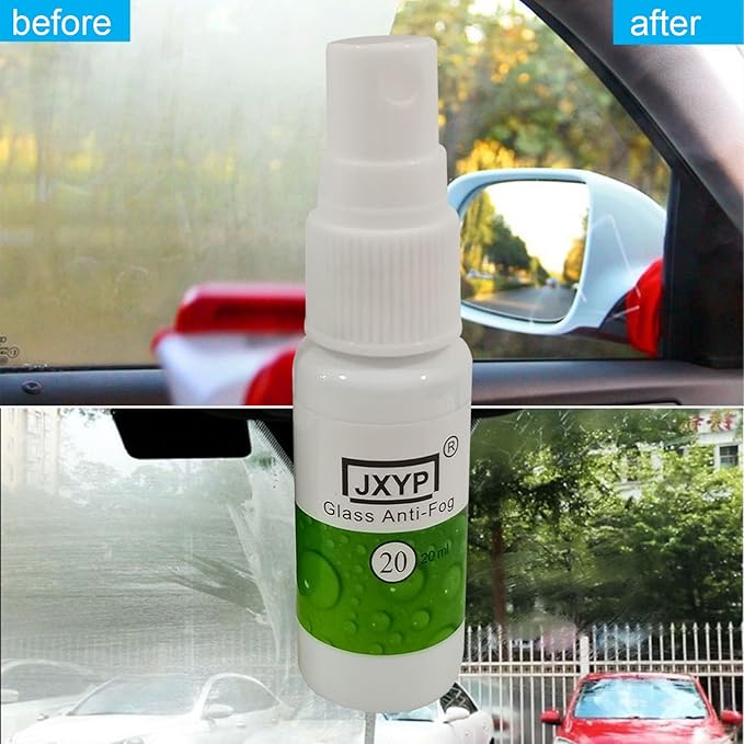 Glass Cleaner | Anti Fog | Auto Window Defogger | Windshield Against Fog | Lasting Effect Defoamer for Glasses, VR Headphones, Ski Glasses, Mirror, Window, Windshield