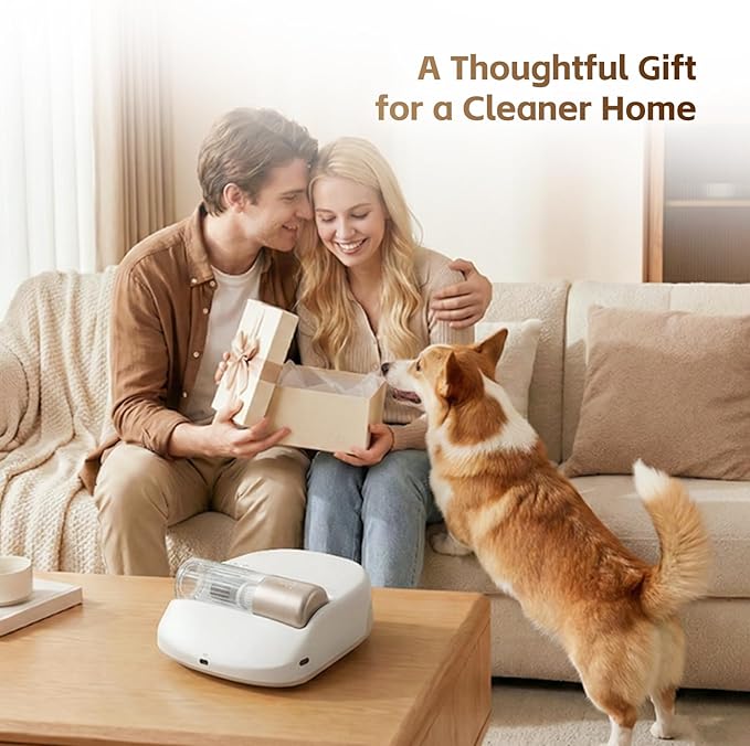 X1 Robot Bed Vacuum, Automatic Mattress Vacuum Cleaner with Intelligent Path Planning, UV-C Light, HEPA Filter, One-Click 100% Dust & Pet Hair Removal for Bed, Mattress, Sofa, Carpet