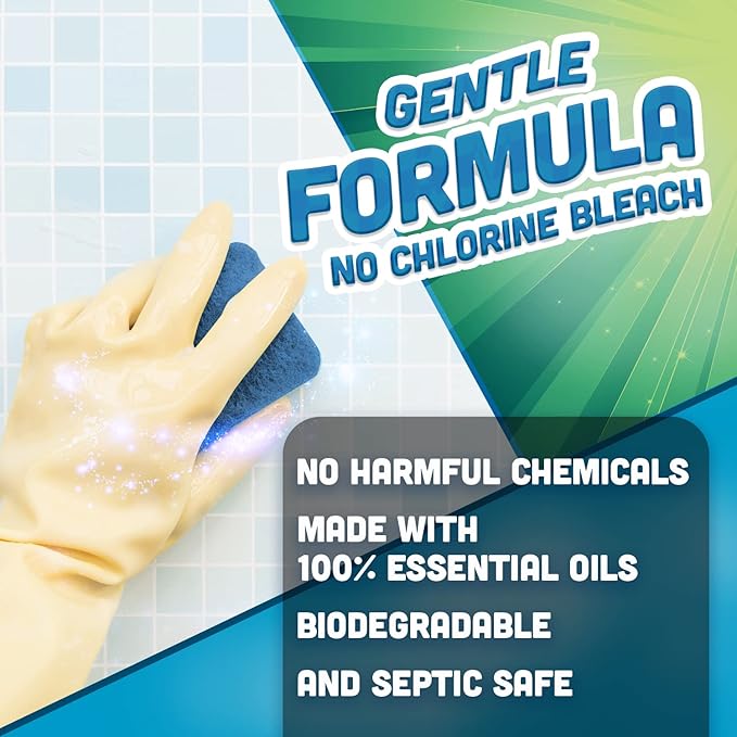 Toilet Bowl Stain Remover | Porcelain Sink, Tub & Bowl | Concentrated Formula Removes Hard Water Rings, Rust, Lime & Mineral Deposits | Septic Safe | Citrus Scent 9 oz