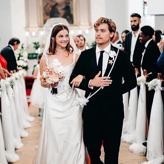 Wedding Lasso Rope,Handfasting Cord for Wedding Lazo Para Boda Catolica,Wedding Lasso for Ceremony Catholic,Lazo Para Boda Los Novios Cristiana,Vestido De Novia Para Boda Religiosa