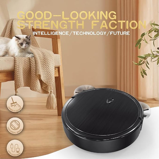 Robot Vacuum and Mop,Robotic Vacuum Cleaner,Featuring a 3-in-1 Comprehensive Cleaning System That vacuums and mops,Tangle-Free Design,Obstacle Avoidance,Ideal for Hard Floor,Pet Hair, Carpet.