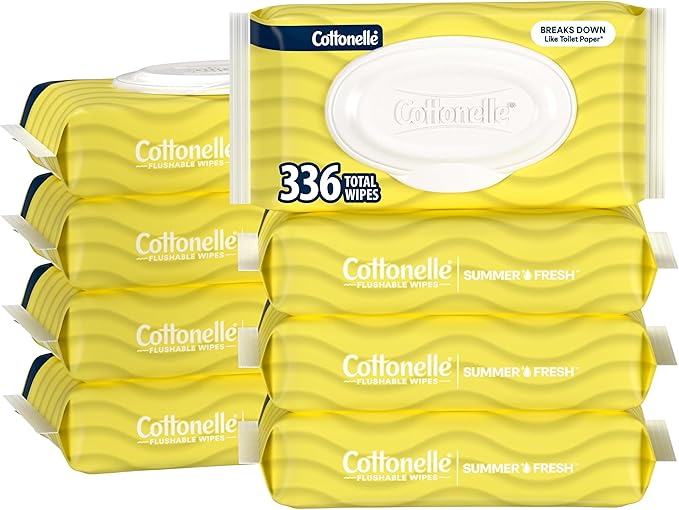 COTTONELLE SUMMER FRESH FLSHBL WIPE E-COMM RFT 336 FSC MIX SGSCH COC 005460
