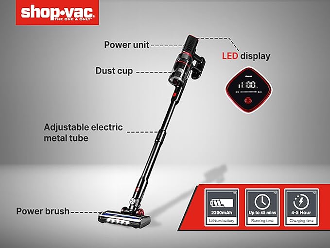 Shop-Vac Rechargeable Cordless Stick Vac