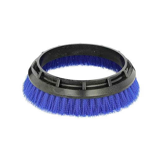 Oreck - 237.058 Commercial 237058 Crimped Polypropylene Scrub Orbiter Brush, 10.5” bristle to bristle outer dimensions, Blue, For ORB550MC Orbiter Floor Machine