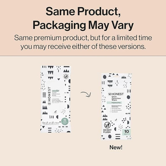 The Honest Company Hypoallergenic Multi-Use Baby Wipes for Sensitive Baby Skin, Pattern Play, 10 Count