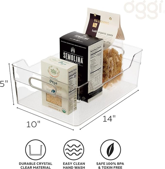 Oggi Cabinet / Drawer High Wall Storage Bin (14" x 10" x 5")