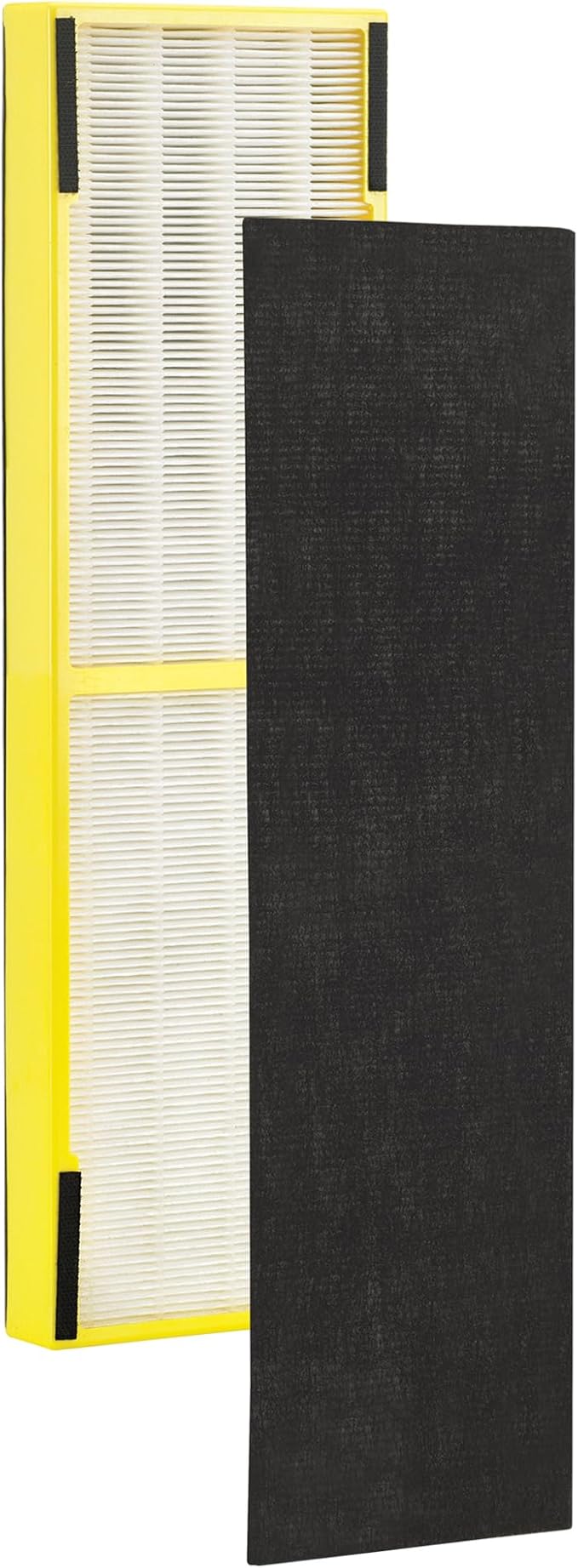 GermGuardian Filter B HEPA Pure Genuine Air Purifier Filter, Removes 99.97% of Pollutants, Wildfire Smoke, Odors, for AC4825, AC4300, AC4850, AC4880, AC4900, CDAP4500, AP2200, Black/Yellow, FLT4825