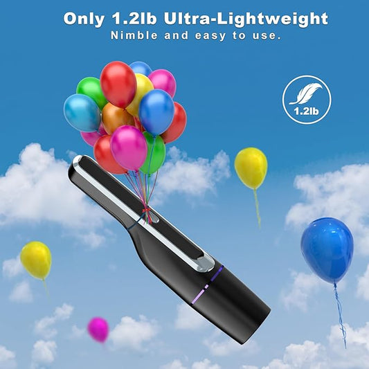 Handheld Vacuum Cleaner, Car Vacuum with Brushless Motor & 14000Pa Powerful Suction,1.2Lbs Lightweight, LED Light, Slim Mini Vacuum Cleaner for Car Home Office Pet Hair