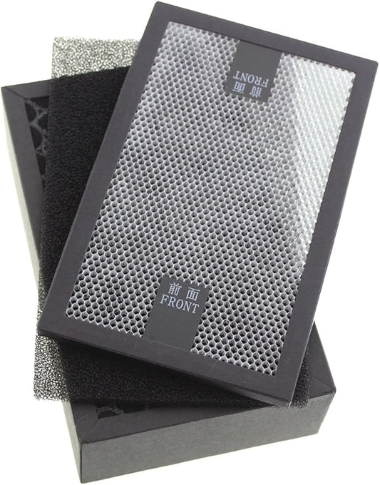 Crane Accessories Air Purifier Filter, Black (Pack of 2)