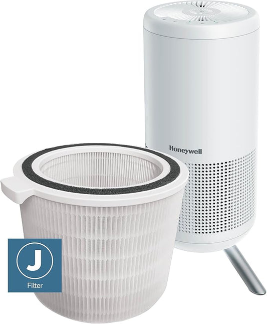 Honeywell HEPA Air Purifier Filter. AirFilter for Airborne Allergens, Wildfire, Smoke, Dust, Pet Dander, Pollen & More. J HEPA Filter for Honeywell HP1830 Air Purifiers, HRFJ830 (Pack of 2)