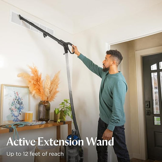 Bissell CleanView Swivel Vacuum with Triple Action Brush Roll, Swivel Steering, Extension Wand, Easy-Empty Dirt Tank, Multi-Cyclonic Suction System, New 2024 Model