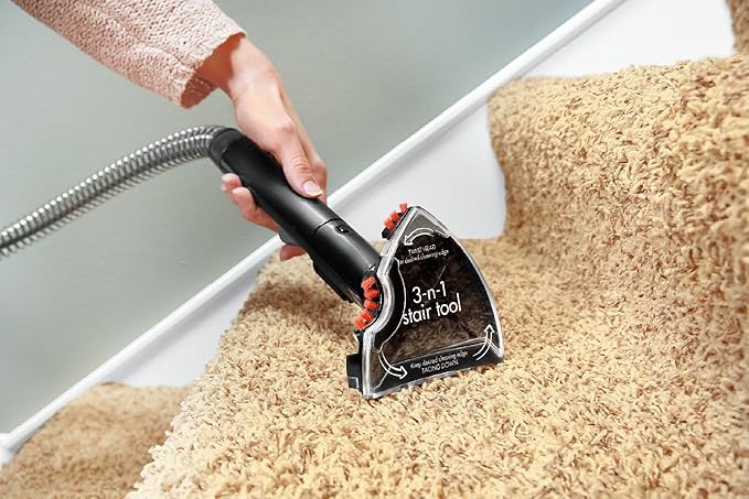 BISSELL 3-in-1 Stair And Upholstery Tool | For Use With BISSELL Upright And Portable Carpet Cleaners | 2369