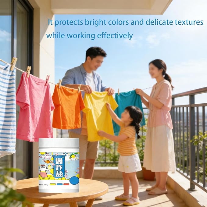 Hyper Concentrated Strong Stain Remover Powder for Clothes,1.1 Lb