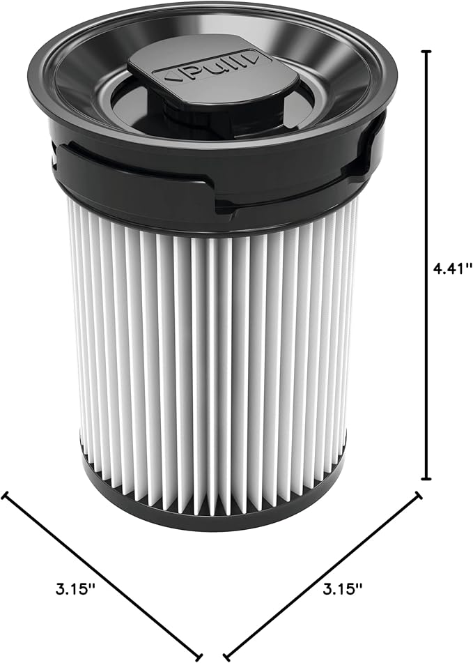 Miele Original HX-FSF Fine Dust Filter for Miele Triflex HX1 Cordless Stick Vacuum Cleaners(Except Facelift), Pack of 1