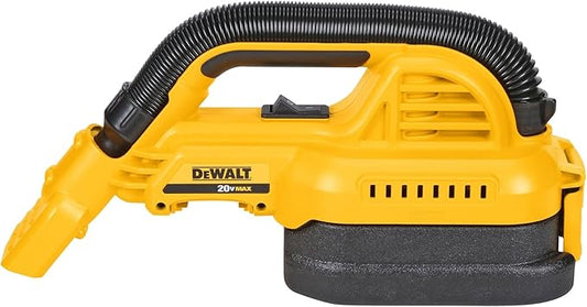 DEWALT 20V MAX Hand Vacuum, Cordless, for Wet or Dry Surfaces, 1/2-Gallon Tank, Washable Filter, Portable, Bare Tool Only (DCV517B)