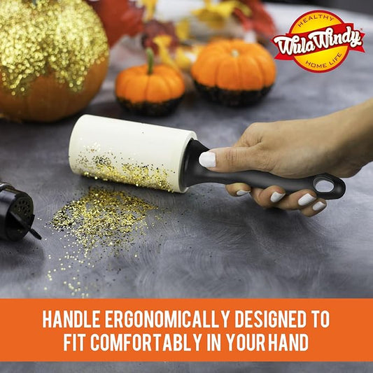 WulaWindy Lint Roller, Lint Roller for Pet Hair, Extra Sticky Lint Rollers Pet Hair Remover for Clothes, Work Great on Pet Hair Value Pack (21 Pack)