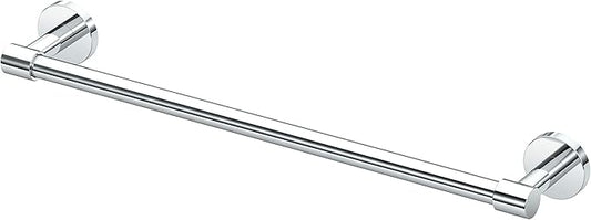 Gatco 4661 Reveal 18" Towel Bar, Chrome | Wall Mount Towel Holder for Bathroom, Total Length 20.13"